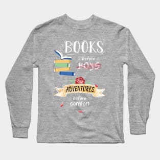 Books & Adventures Long Sleeve T-Shirt